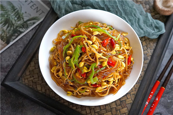 如何泡粉條－炒菜