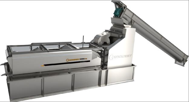 紅薯淀粉加工設(shè)備--曲網(wǎng)擠壓型制粉機(jī)